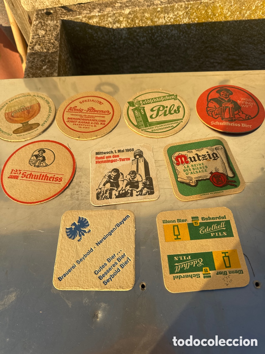 Coleccionismo de carteles: Lote De Posavaso cerveza