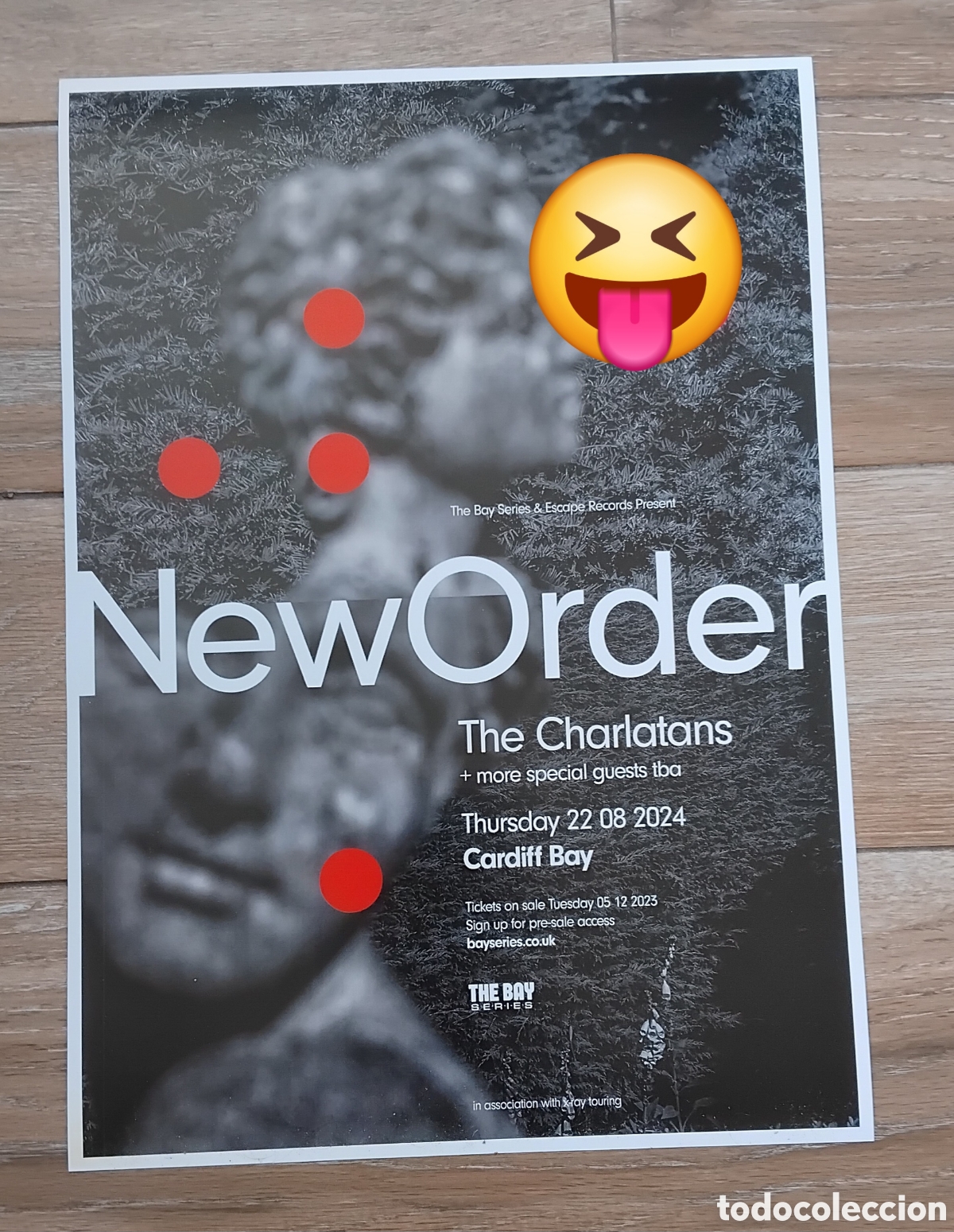 Coleccionismo de carteles: New order p&oacute;ster A3 (Joy Division)