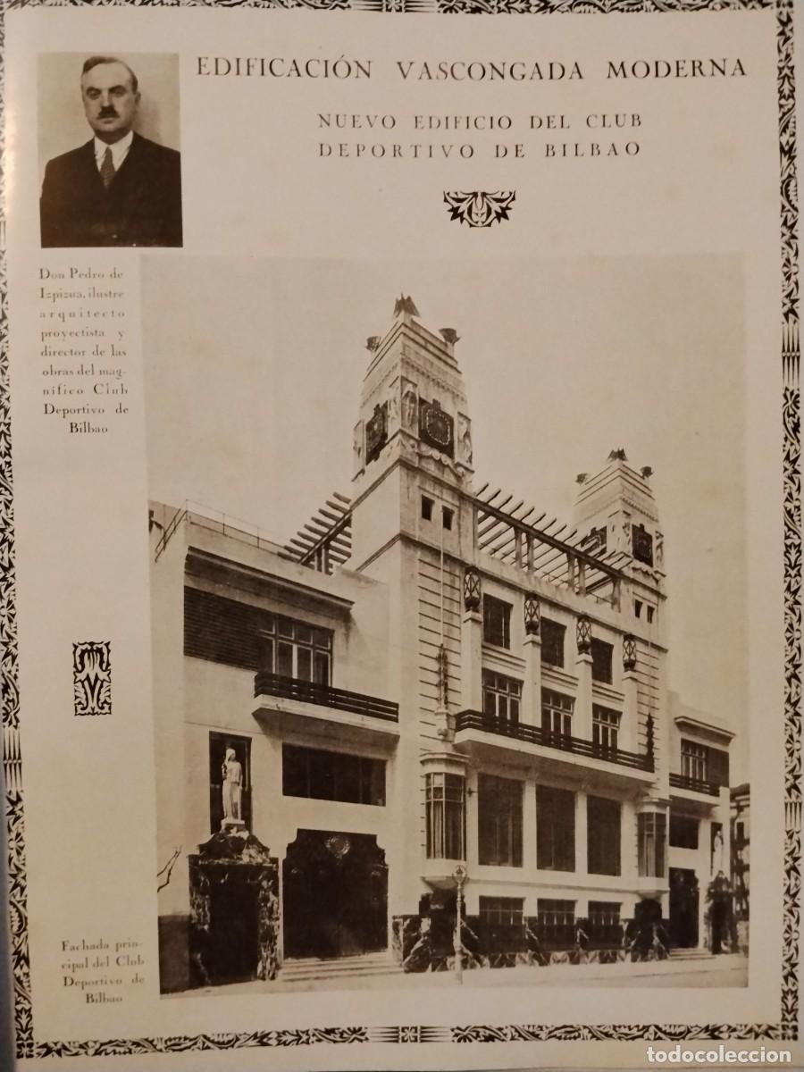 Coleccionismo de carteles: NICANOR MENENDEZ E HIJO INGENIERO CONSTRUCCIONES EN GENERAL OVIEDO HOJA A&Ntilde;O 1931-1932