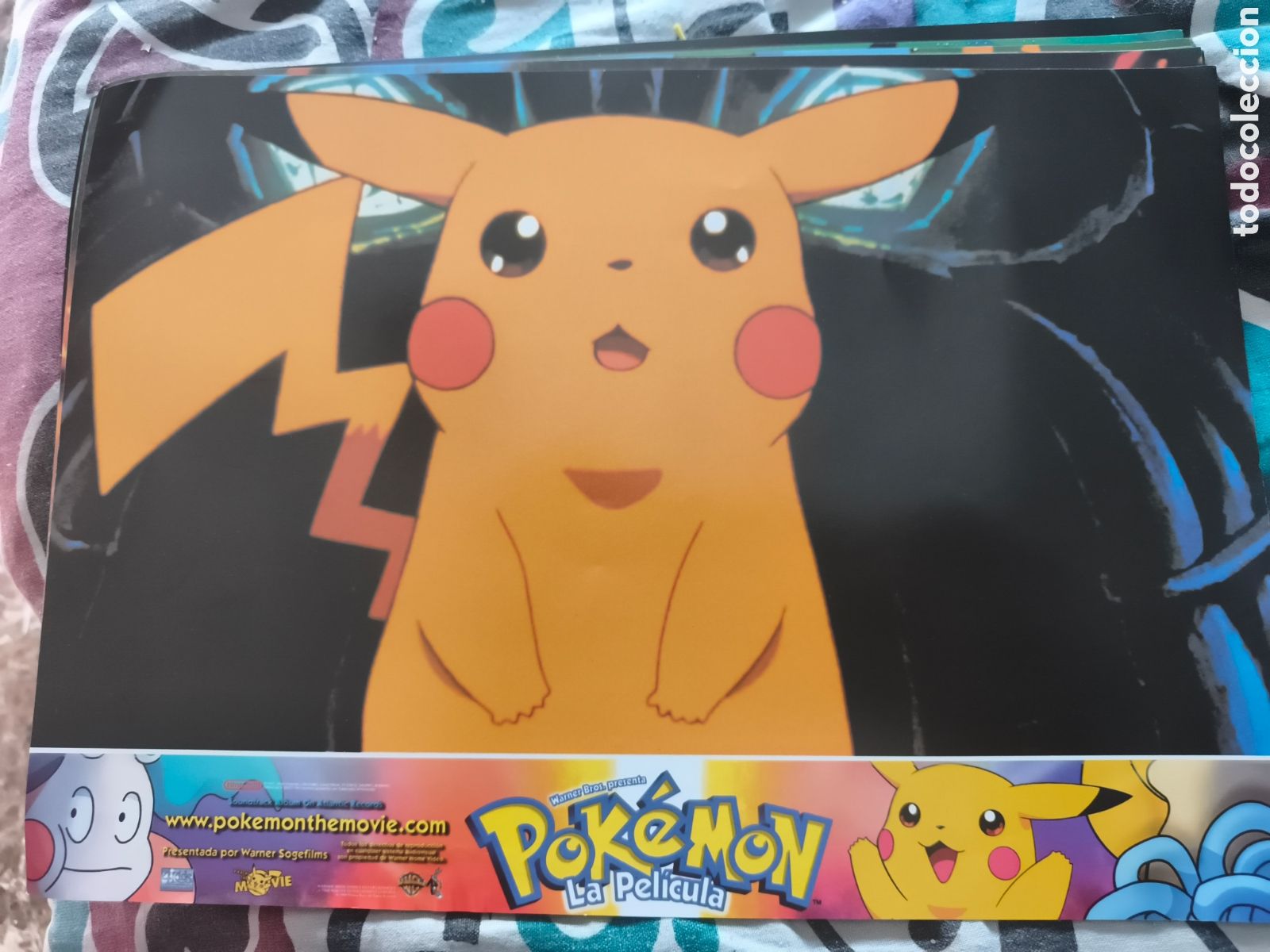 Coleccionismo de carteles: 12 FOTOCROMOS POKEMON LA PELICULA. PERFECTO ESTADO