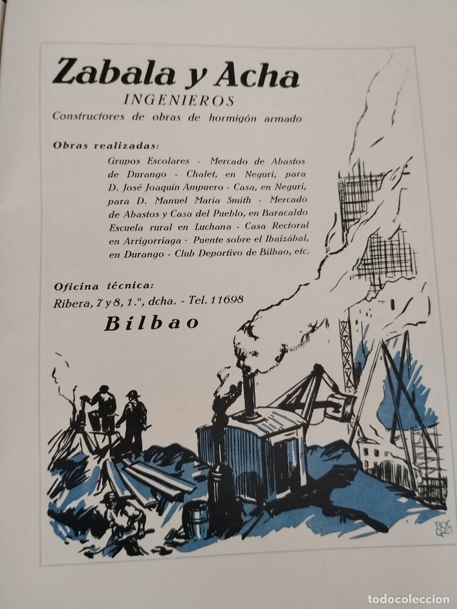 Coleccionismo de carteles: JOSE MACAZAGA CONTRATISTA DE OBRAS TEATRO CARRION BILBAO HOJA REVISTA A&Ntilde;O 1931-1932