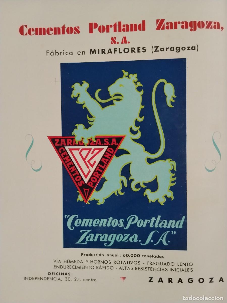 Coleccionismo de carteles: RETOLAZA ANACABE Y COMPA&Ntilde;IA CONSTRUCCIONES DE OBRAS BILBAO HORMIGON ARMADO HOJA A&Ntilde;O 1931-1932