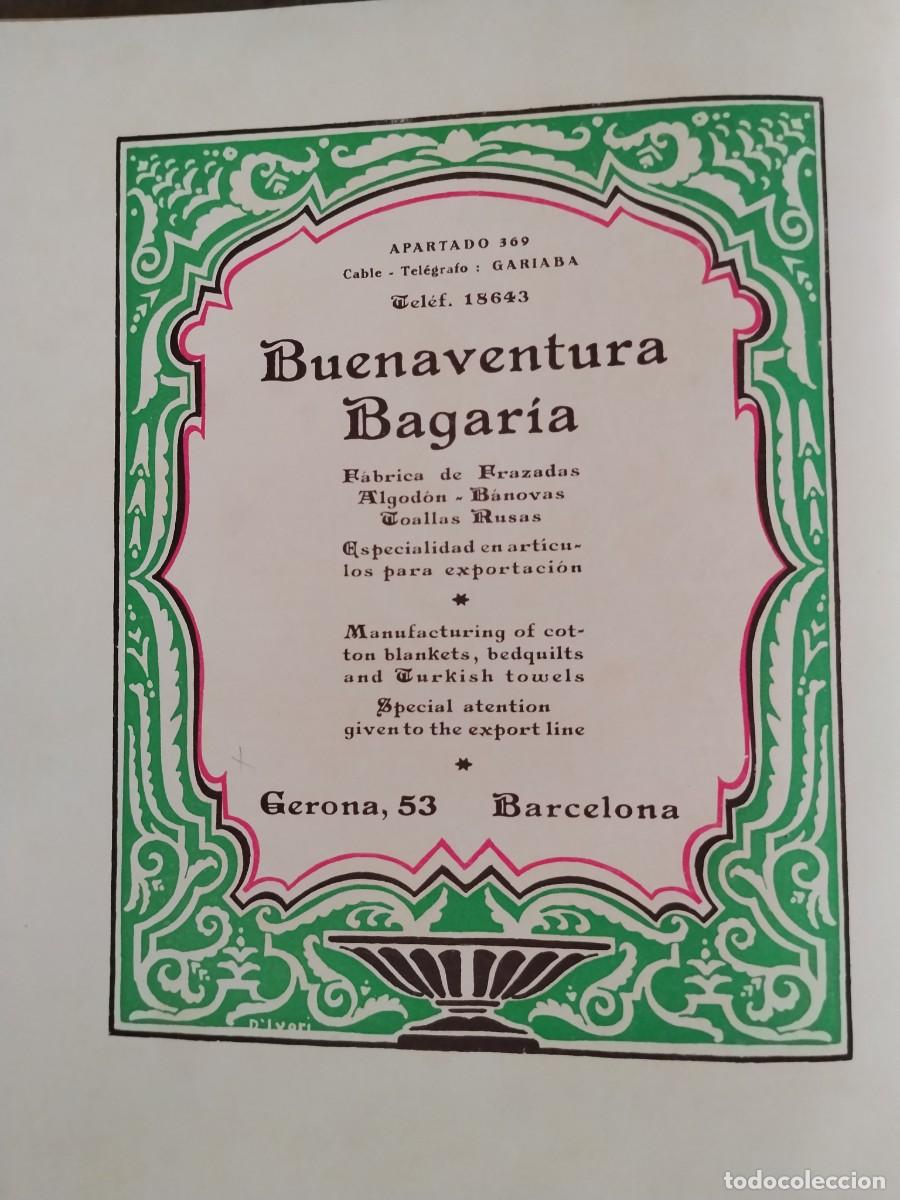 Coleccionismo de carteles: FABRICA DE GENEROS DE PUNTO J.COLOMER VISA MATARO MEDIAS COTTON HOJA A&Ntilde;O 1931-1932