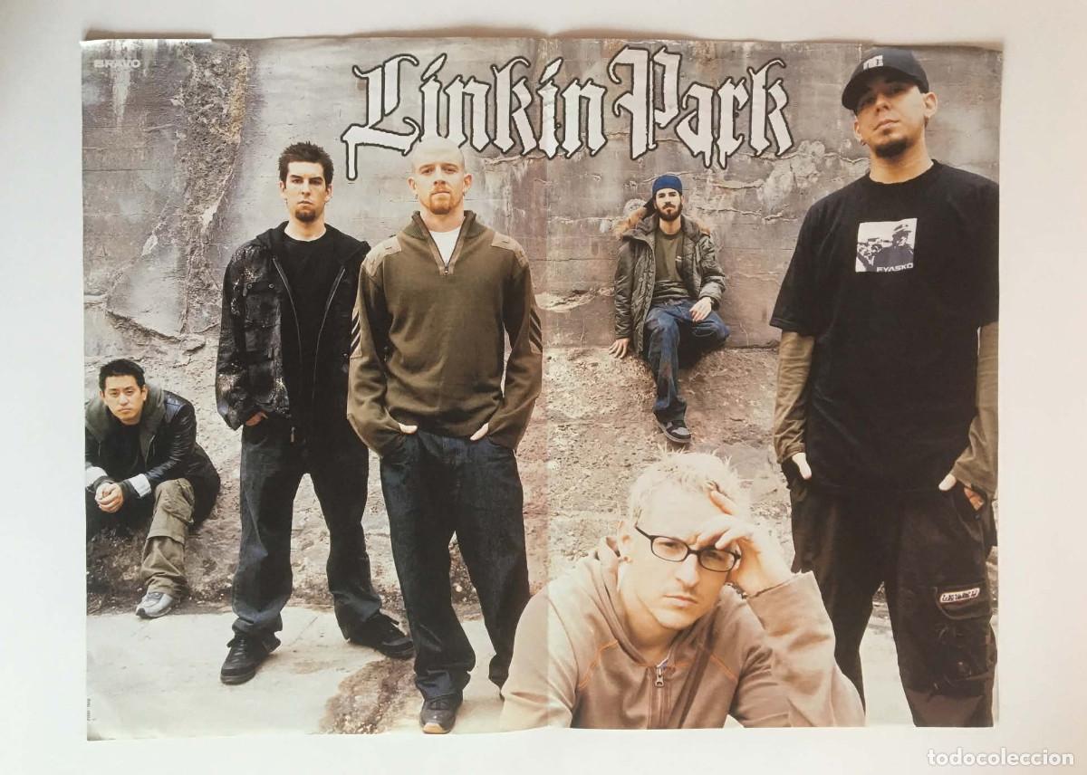 Coleccionismo de carteles: Linkin Park / Sarah Connor Original Double-Sided Poster A3 - Bravo Magazine Germany Music