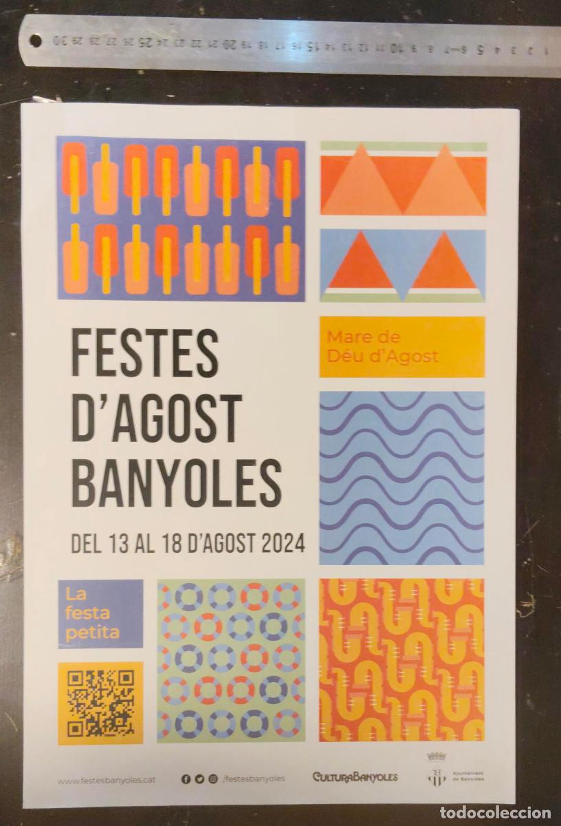 Sammeln von Plakaten: Festes d'Agost de Banyoles de 2024