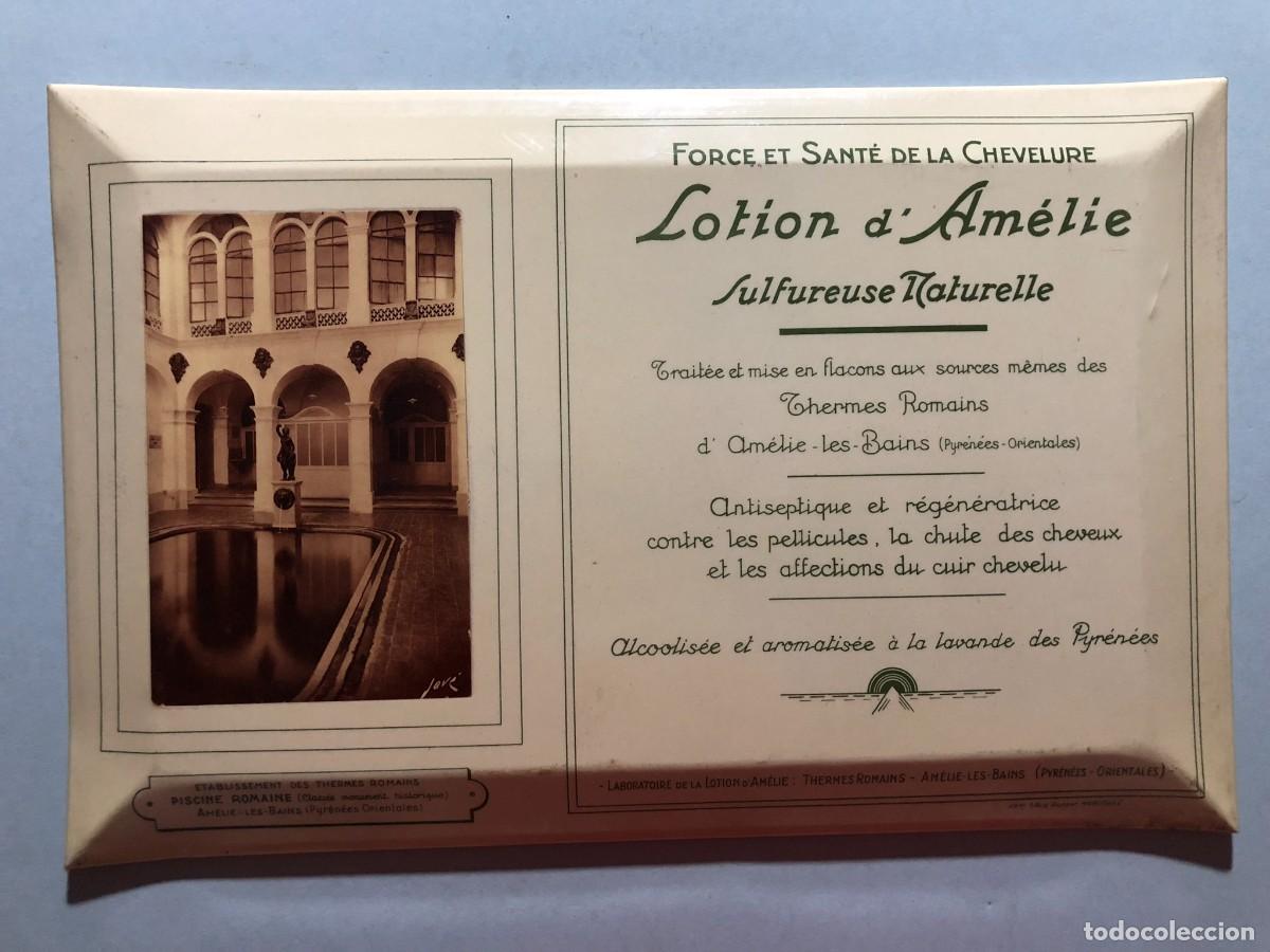 Coleccionismo de carteles: Cartel Publicidad Balneario Lotion Amelie