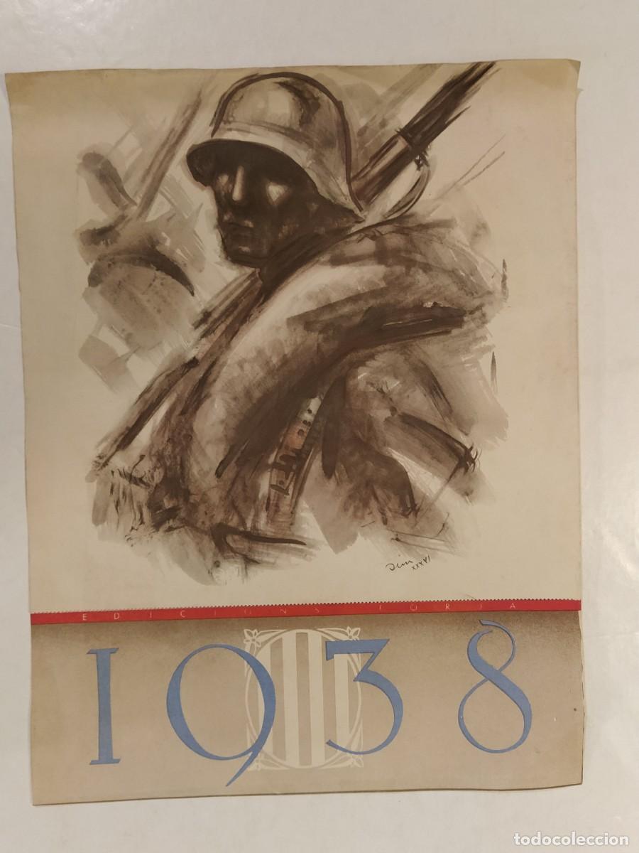Coleccionismo de carteles: GUERRA CIVIL - SIM - A&Ntilde;O 1938 - CARTEL ANTIGUO -VER FOTOS
