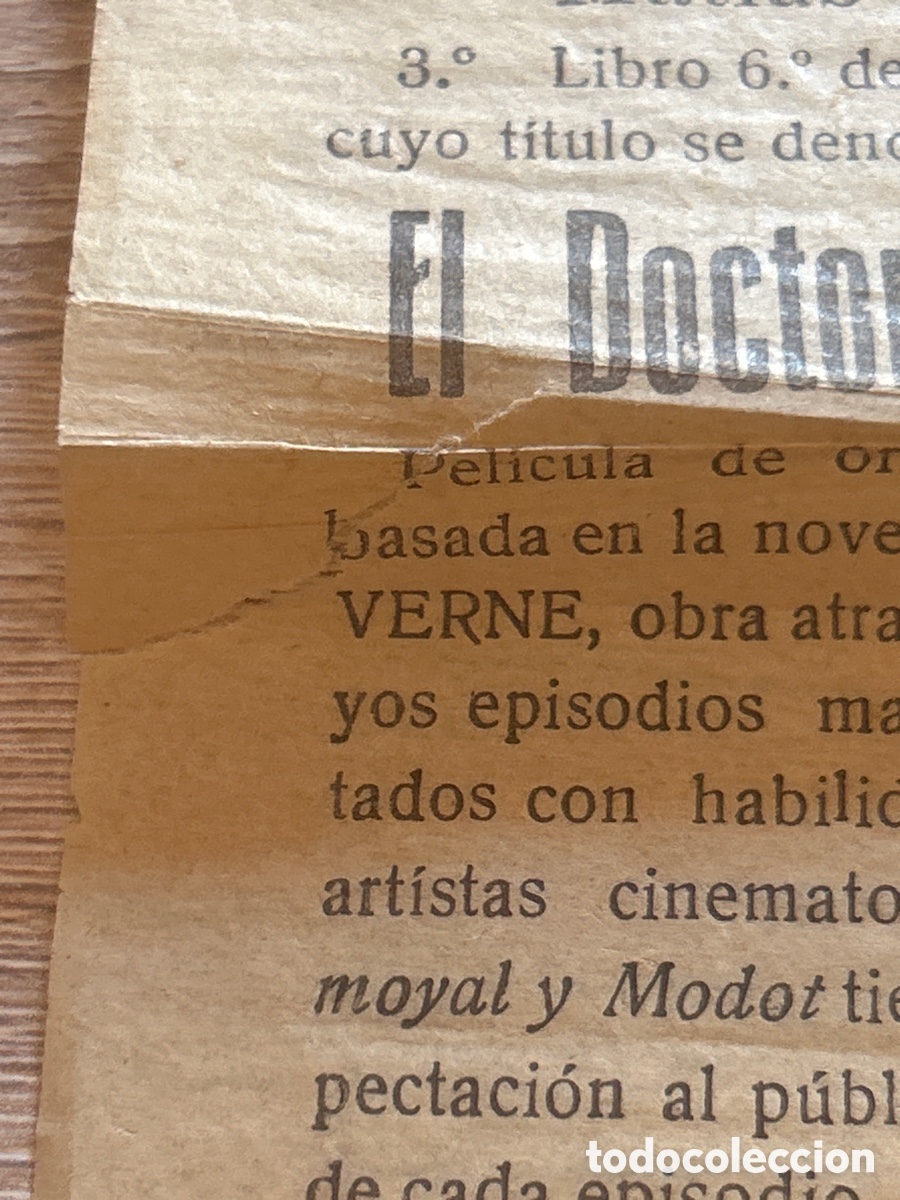 Coleccionismo de carteles: Programa teatro Lara a&ntilde;o 1922 - Foto 2