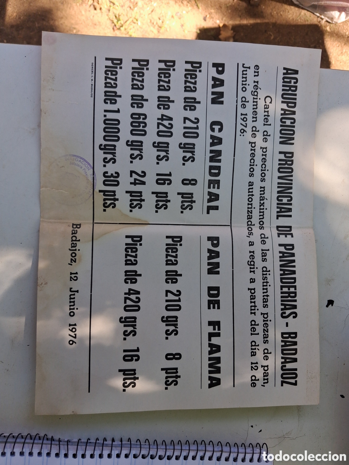 Coleccionismo de carteles: CARTEL PROVINCIAL DE PANADERIAS
