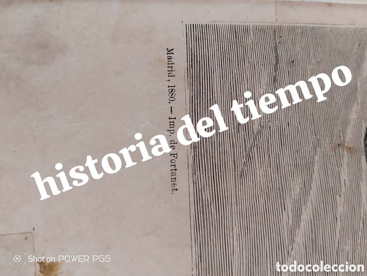 Coleccionismo de carteles: Alfonso xII militar a caballo - Foto 3