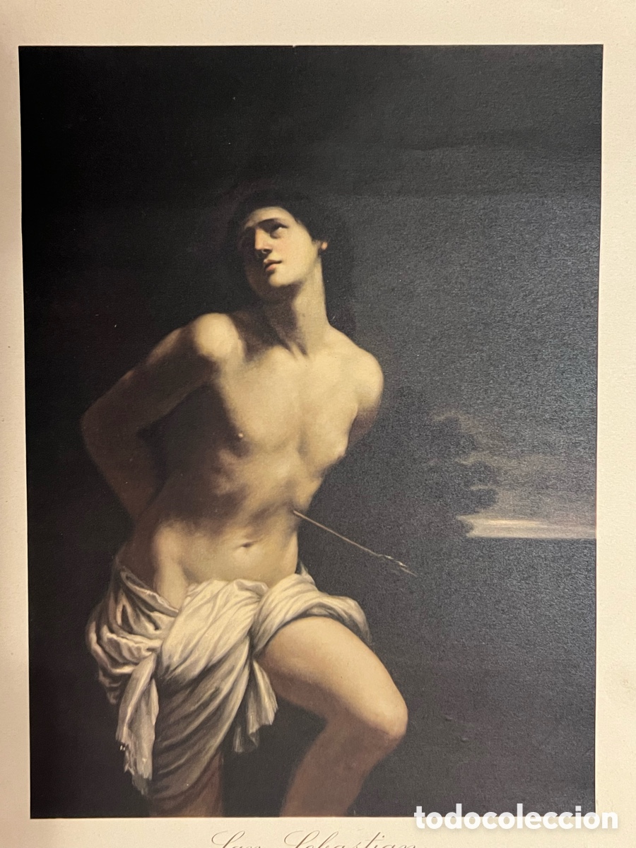 Collezionismo di affissi: MUSEO DEL PRADO.. SAN SEBASTIAN de Guido Reni (1575-1642) Edici&oacute;n Juan Bargu&ntilde;o y C&iacute;a