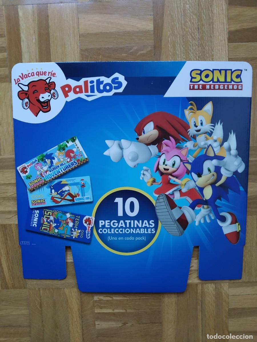 Collectionnisme d'affiches: CARTEL TROQUELADO SONIC QUESO LA VACA QUE RIE VER FOTOS