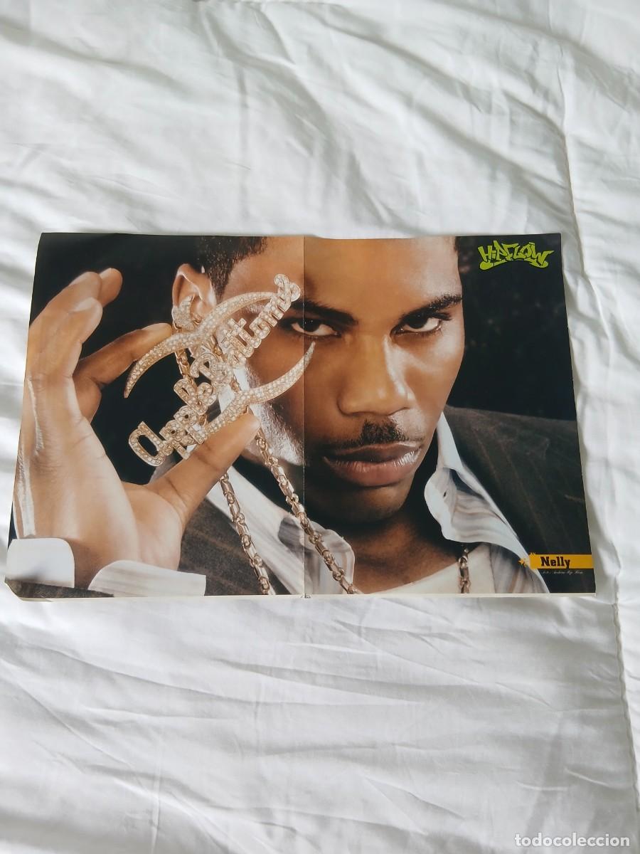 Coleccionismo de carteles: poster de la revista hip flow. Nelly ,de septiembre de 2004