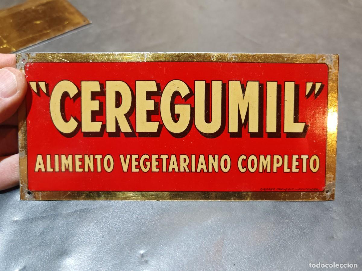 Coleccionismo de carteles: chapa cartel publicidad ceregumil antiguo original a&ntilde;os 20. ..30