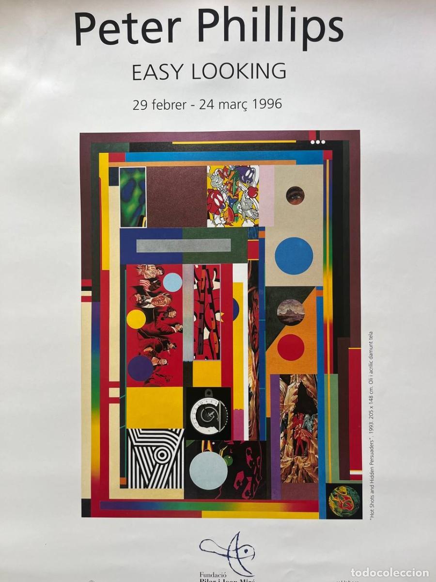 Coleccionismo de carteles: Cartel original Peter Phillips &ndash; Easy Looking (1996) | Fundaci&oacute; Pilar i Joan Mir&oacute; Mallorca
