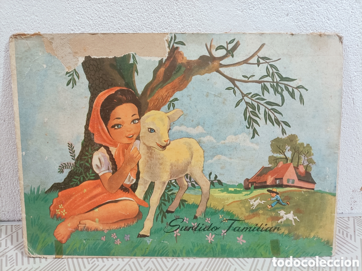 Coleccionismo de carteles: Tapa en cart&oacute;n de publicidad de dulces El Para&iacute;so.Mantecados. Estepa. Sevilla