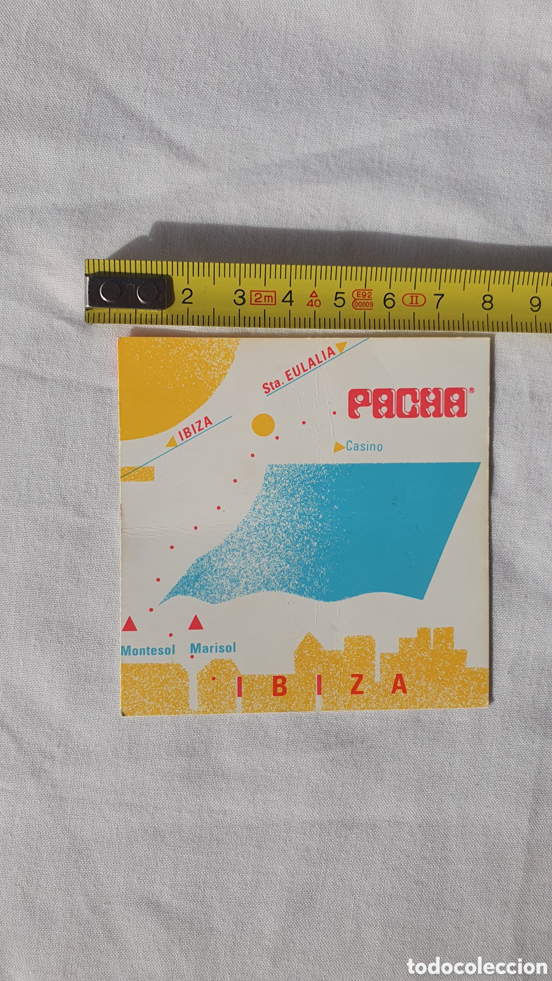 Coleccionismo de carteles: Flyer Vintage Pacha Ibiza - Original A&ntilde;os 80/90
