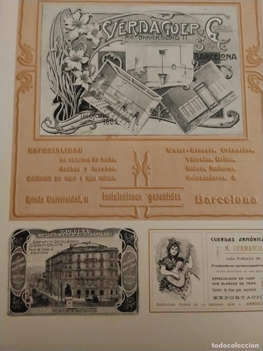 Coleccionismo de carteles: FABRICA DE JUGUETES DE MADERA OLIVER MORAND HERMANOS DENIA ALICANTE HOJA A&Ntilde;O 1934