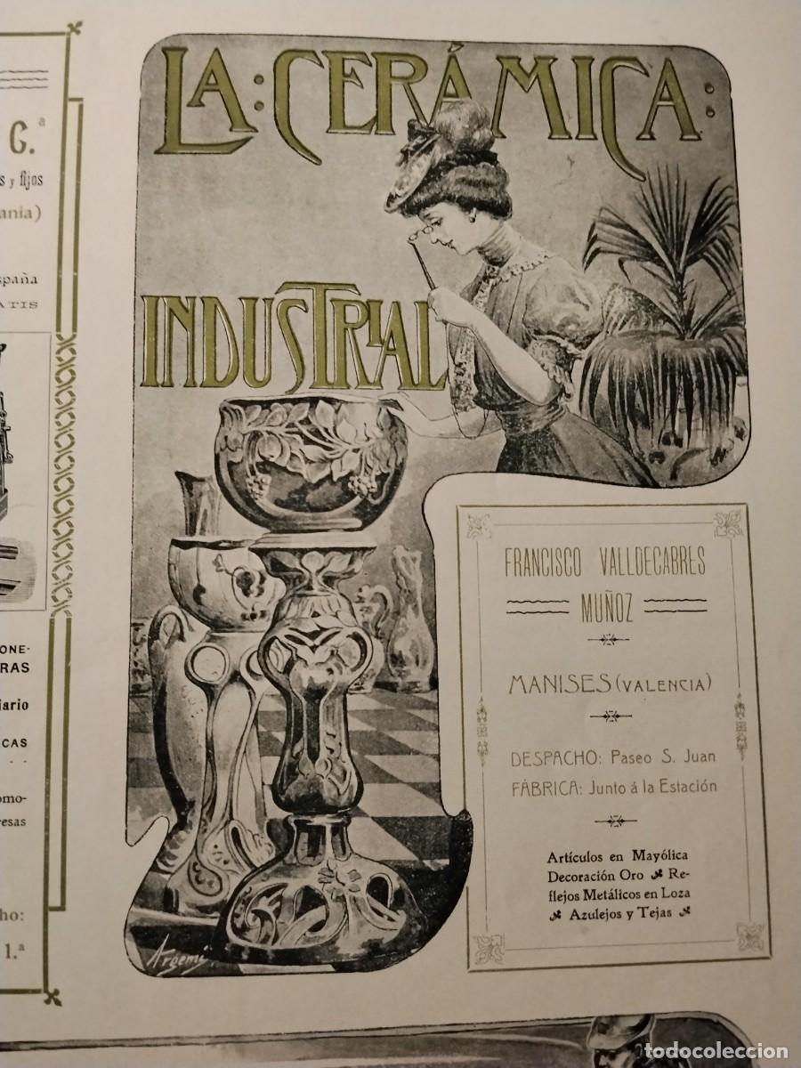 Coleccionismo de carteles: FABRICA ARMAS FUEGO CARTUCHOS CAZA ORBEA Y COMPA&Ntilde;IA EIBAR HOJA REVISTA A&Ntilde;O 1906