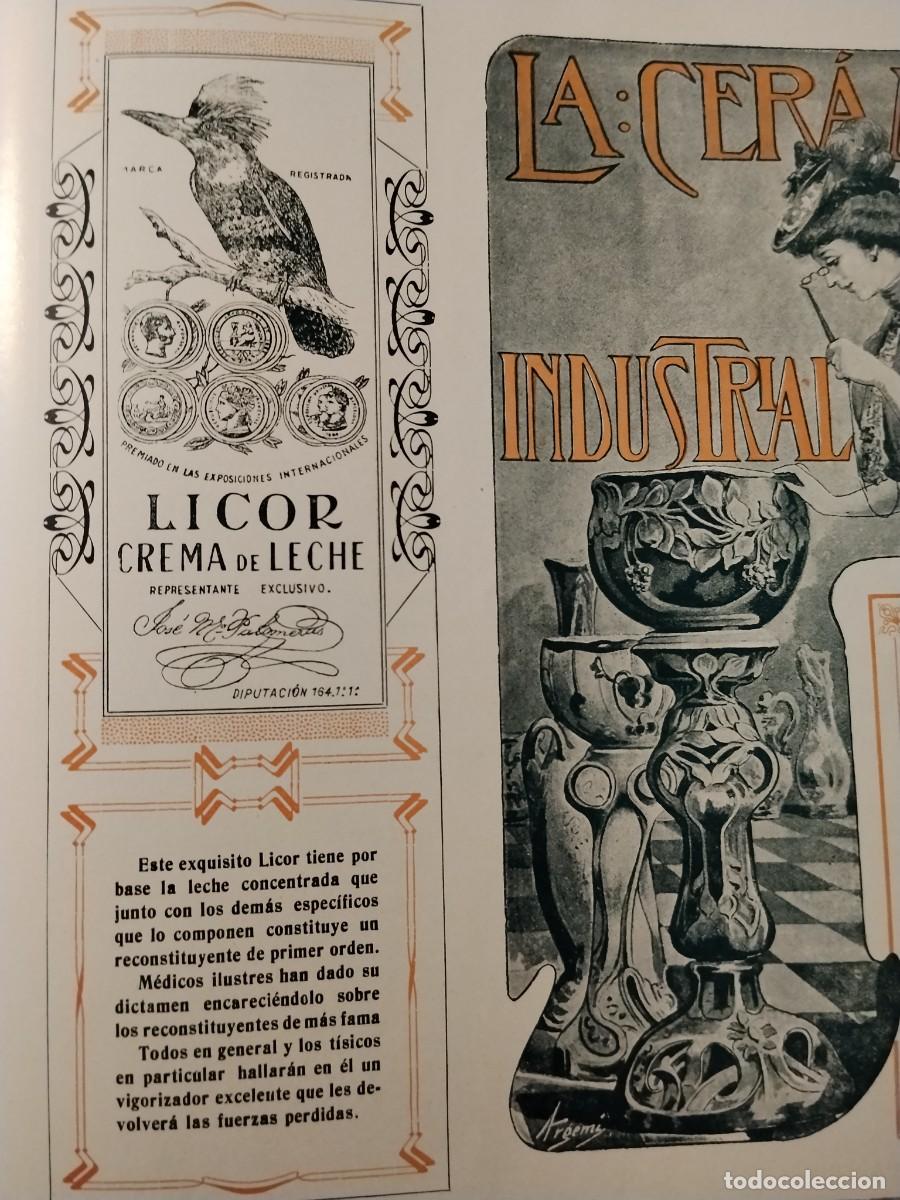 Coleccionismo de carteles: LICOR CREMA DE LECHE JOSE MARIA PALOMERAS REPRESENTANTE LECHE CONCENTRADA HOJA A&Ntilde;O 1906