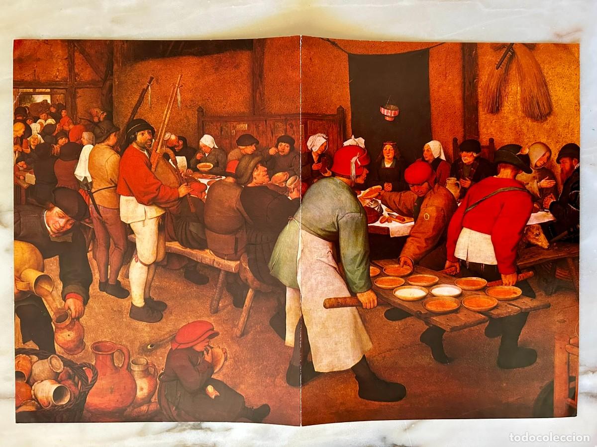 Coleccionismo de carteles: BODA CAMPESINA DE PIETER BRUEGEL EL VIEJO (1567) - D&Iacute;PTICO PUBLICITARIO DE LUITPOLD 1973