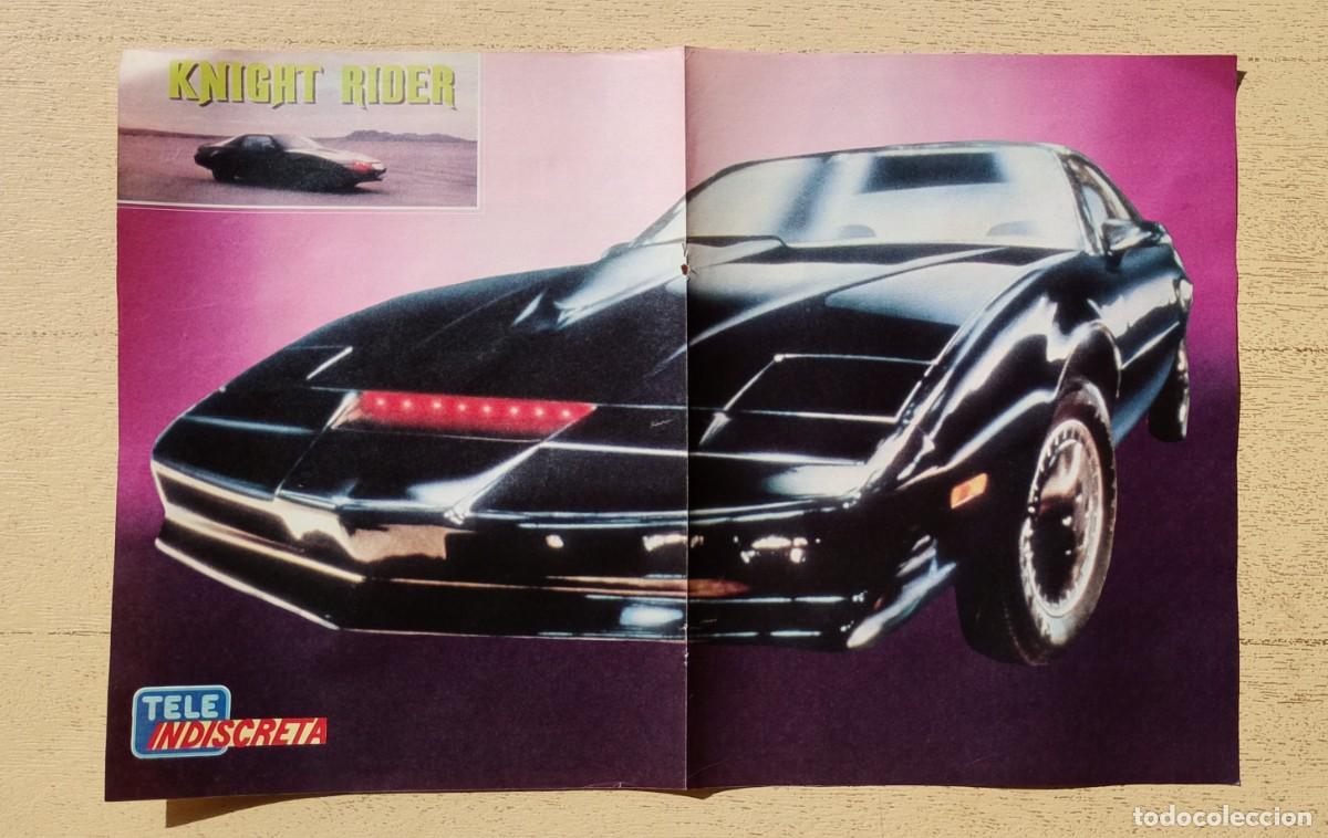 Coleccionismo de carteles: El Coche Fant&aacute;stico Knight Rider Tele Indiscreta P&oacute;ster