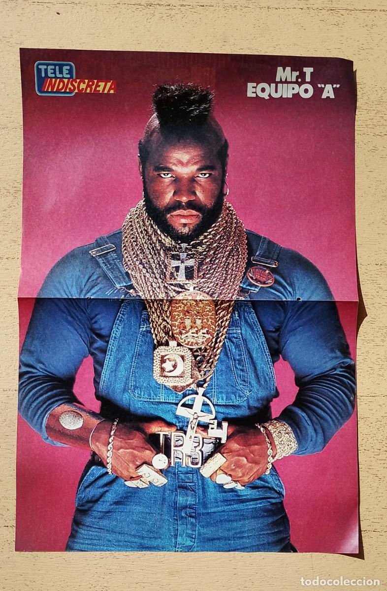 Coleccionismo de carteles: Mr T Barracus Equipo A Tele Indiscreta P&oacute;ster