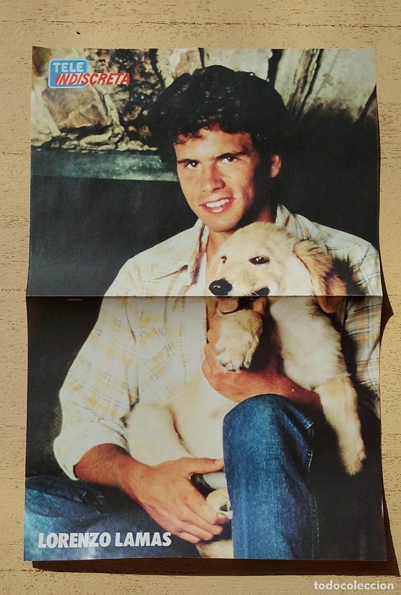 Coleccionismo de carteles: Lorenzo Lamas Tele Indiscreta P&oacute;ster
