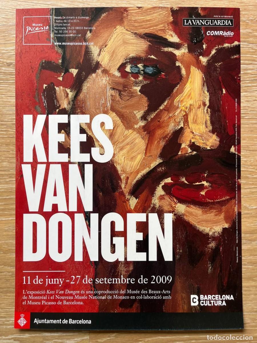 Coleccionismo de carteles: Cartel original Kees van Dongen &ndash; Museu Picasso Barcelona 2009