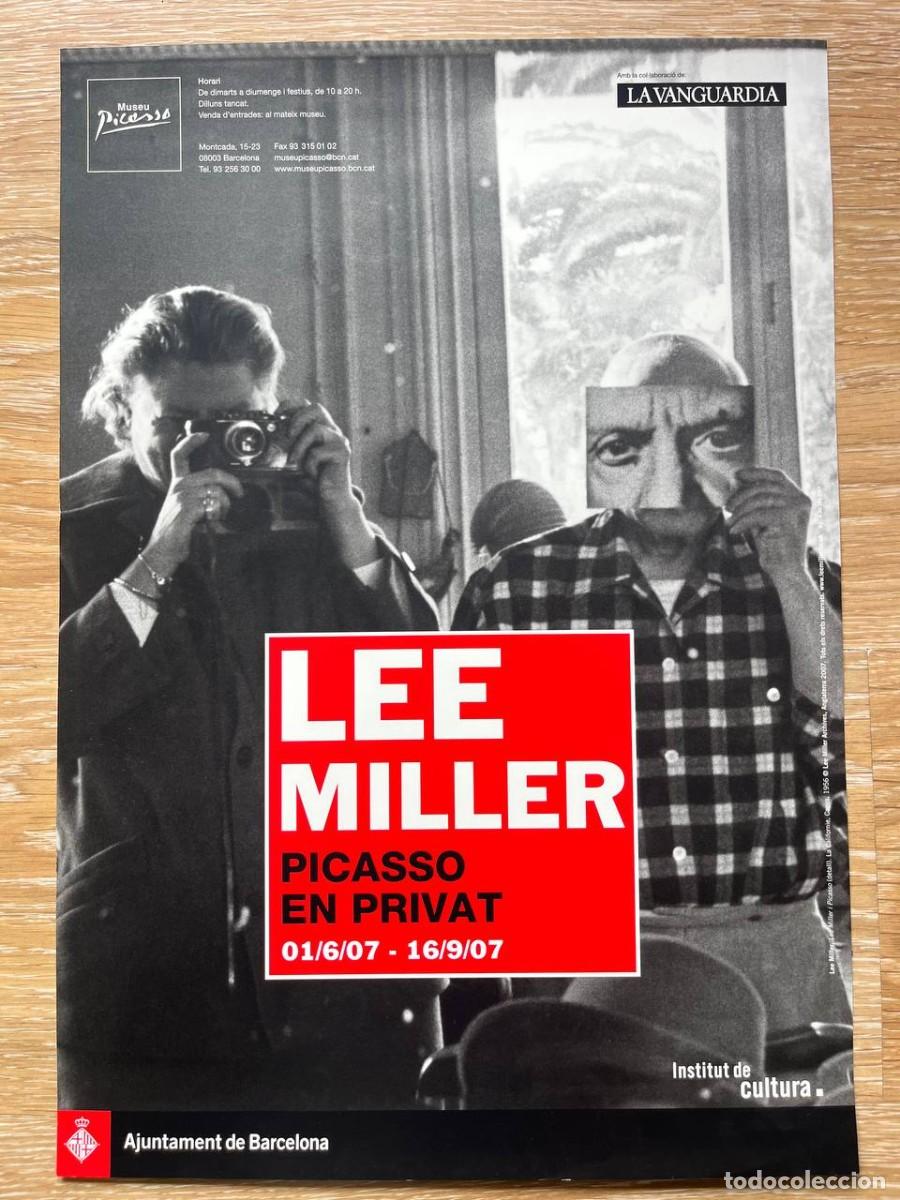 Coleccionismo de carteles: Cartel original Lee Miller: Picasso en Privat &ndash; Museu Picasso Barcelona &ndash; 2007