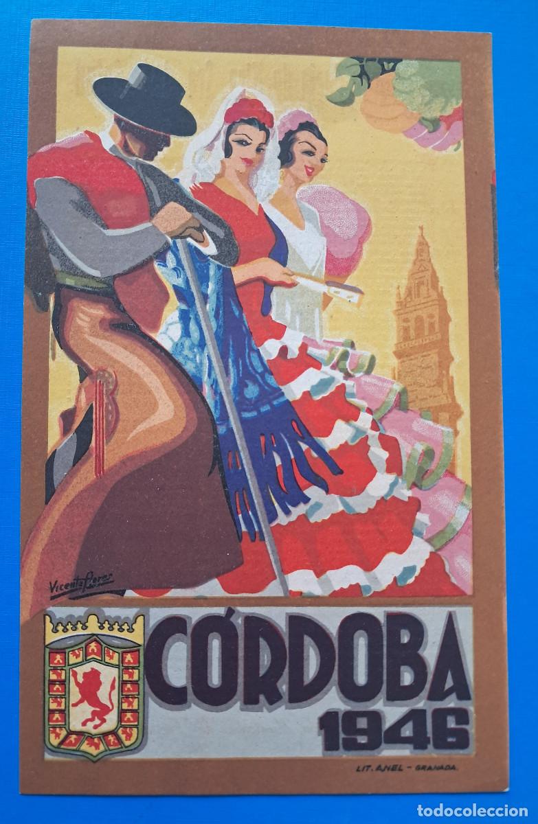 Coleccionismo de carteles: C&oacute;rdoba 1946 Programa Oficial de mano Gran Feria de Nuestra Se&ntilde;ora de la Salud.