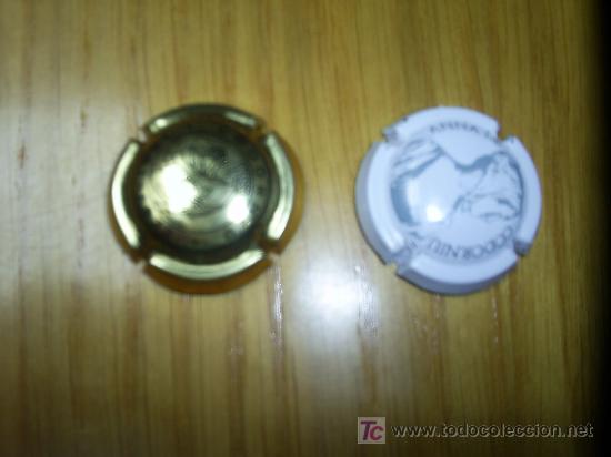 Coleccionismo de cava: 2 chapas Cava Anna y Codorniu - Foto 1