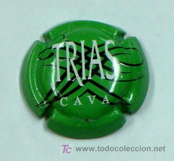 Coleccionismo de cava: CHAPA PLACA DE CAVA - TRIAS CAVA