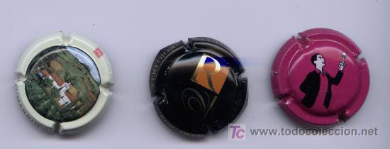 Coleccionismo de cava: 3 chapas de cava champagne diferentes - Foto 1