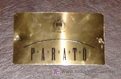 Coleccionismo de cava: CHAPA PUBLICITARIA CAVA PARAT&Oacute; 5'5x9'5 cms. A&ntilde;o 1994