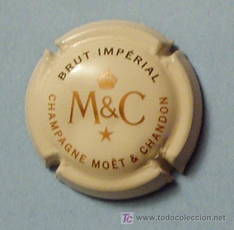 Coleccionismo de cava: PLACA DE CHAMPAGNE M&C - Foto 1