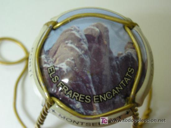 Coleccionismo de cava: **ESTUPENDA CHAPA DE CAVA, MARIA OLIVER PORTI,-----ELS FRARES ENCANTATS--- (MONTSERRAT)**
