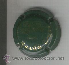 Coleccionismo de cava: PLACA DE CAVA. JOAN BUNDO PONS. VERDE. - Foto 1
