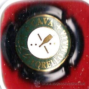 Coleccionismo de cava: chapa placa cava.- agusti torello mata.- negra / verde- ch- 201