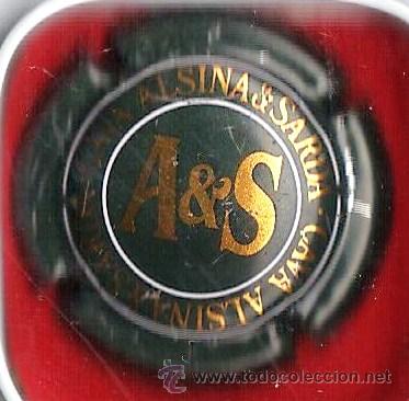 Coleccionismo de cava: chapa placa cava.- a & s .- alsina & sarda .- ch- 232