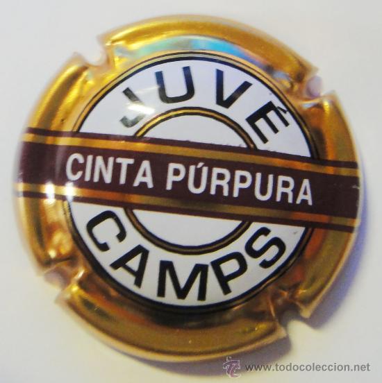 Coleccionismo de cava: Chapa de Cava Juve Camps Purpura
