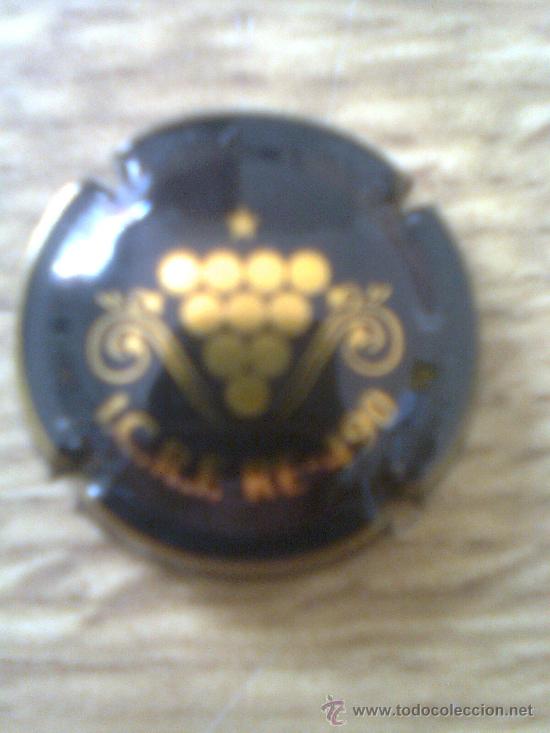 Coleccionismo de cava: Chapa placa cava I.C.R.F. RE-490