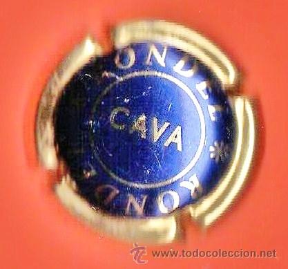 Coleccionismo de cava: chapa / placa - cava - rondel - azul - 229
