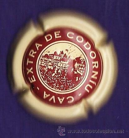 Coleccionismo de cava: chapa / placa - cava - extra de codorniu - 203