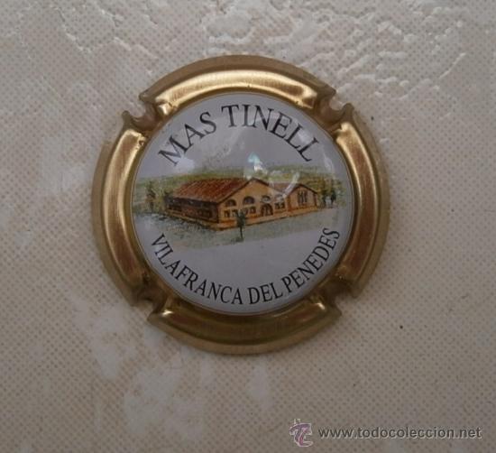 Coleccionismo de cava: PLACA DE CAVA MAS TINELL. CHAPA - Foto 1