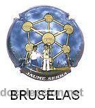 Coleccionismo de cava: CHAPA DE CAVA JAUME SERRA - BRUSELAS