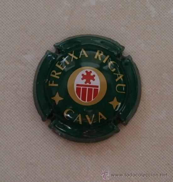 Coleccionismo de cava: PLACA DE CAVA FREIXA RIGAU. CHAPA - Foto 1