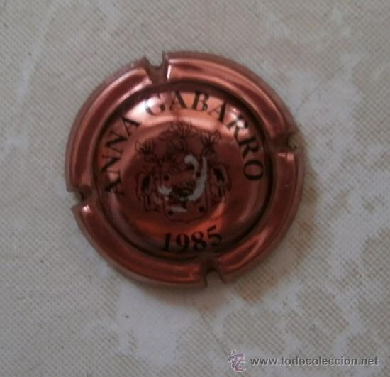 Coleccionismo de cava: PLACA DE CAVA ANNA GABARRO. CHAPA - Foto 1
