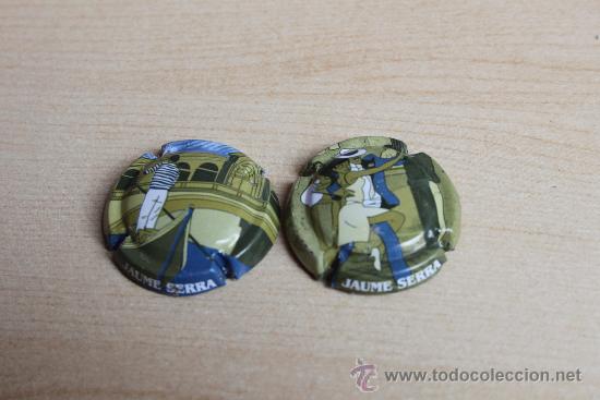 Coleccionismo de cava: 2 chapas de cava. Placas - Foto 1
