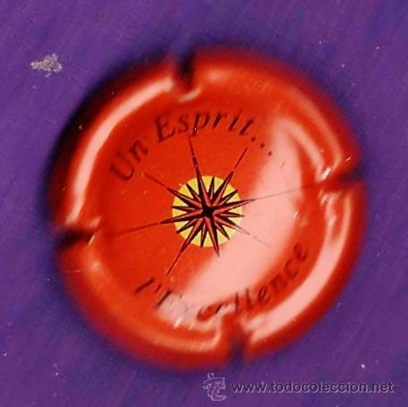 Coleccionismo de cava: chapa / placa - cava - un esprit... l'excellence - sin mas datos